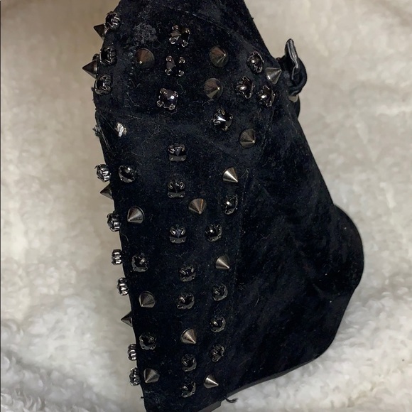 Shoe dazzle studded wedges - Picture 8 of 11